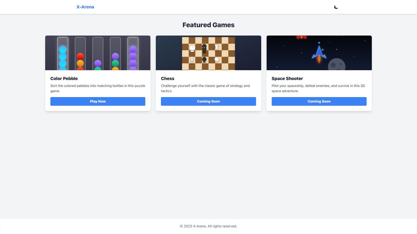 X-Arena Gaming Platform